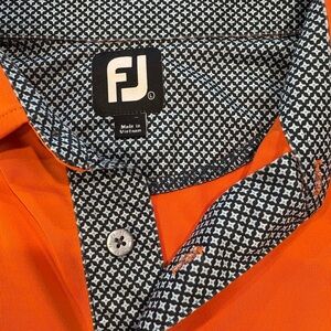 Men's Large premium FootJoy polo short sleeve shirt